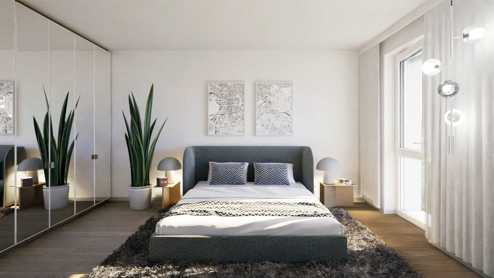 Eigentumswohnung Schlafzimmer Neubau
